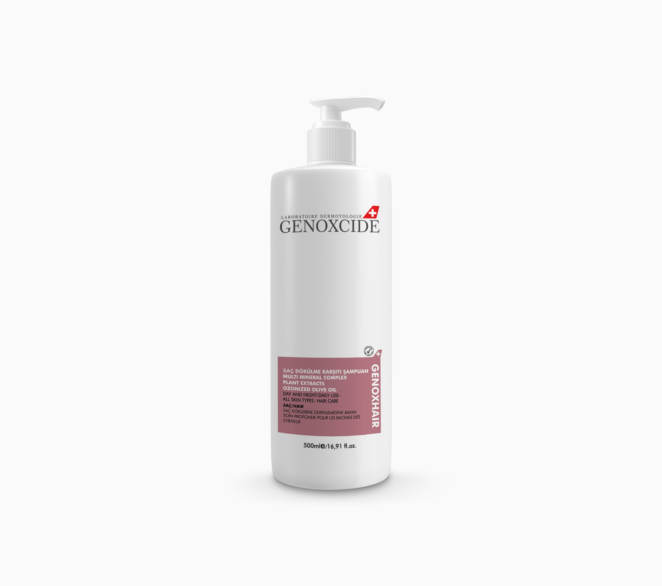 Şampuan 500 ml, genoxcide.com